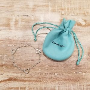Tiffany & Co toggle clasp heart bracelet